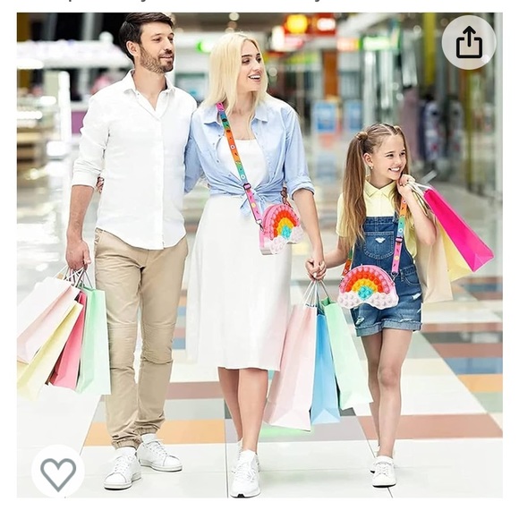 NWT Rainbow 🌈 fidget/pop it purse - Picture 4 of 8